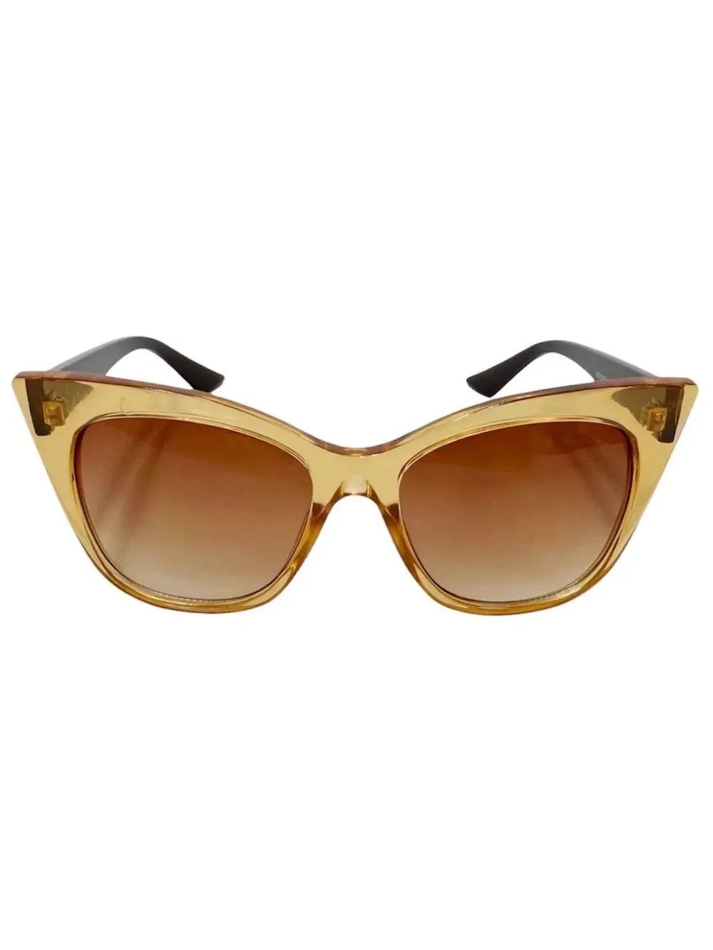 QUAY ‘Modern Love’ Amber and Brown Sunglasses